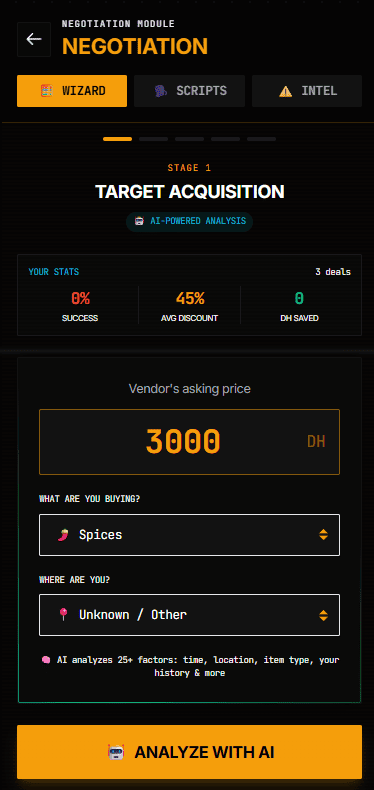 ALIDADE App Demo showing map interface